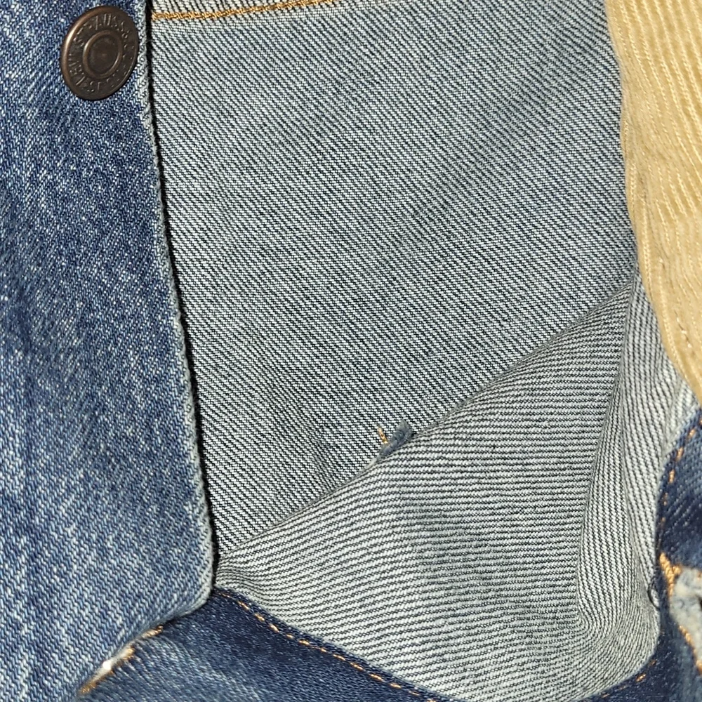 New Corduroy collared Levi's blue denim jacket sizes  XXL and XXXL - Picture 8 of 8